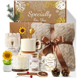 Relaxing Sunflower Spa Items